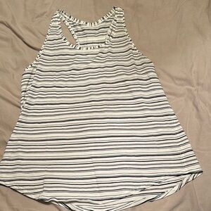 Lululemon Striped Sleeveless Women's Top